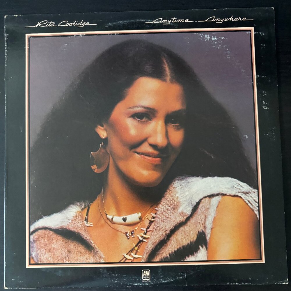 1977 Rita Coolidge Anytime...Anywhere Vinyl Record LP Album